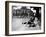 Johnny Dorelli at the Edge of a Swimming Pool-Angelo Cozzi-Framed Photographic Print