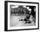 Johnny Dorelli at the Edge of a Swimming Pool-Angelo Cozzi-Framed Photographic Print