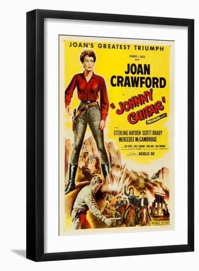 Johnny Guitar, 1954, Directed by Nicholas Ray-null-Framed Giclee Print