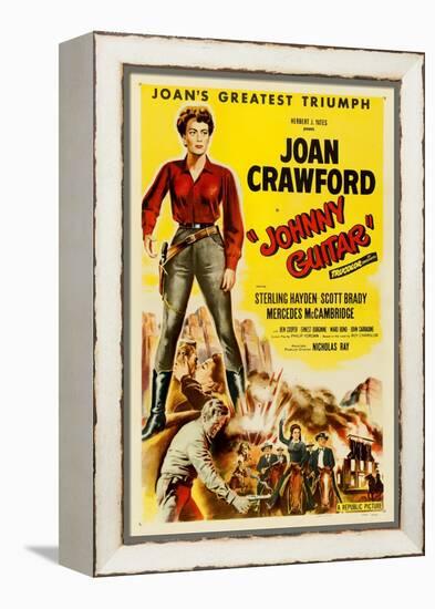 Johnny Guitar, 1954, Directed by Nicholas Ray-null-Framed Premier Image Canvas