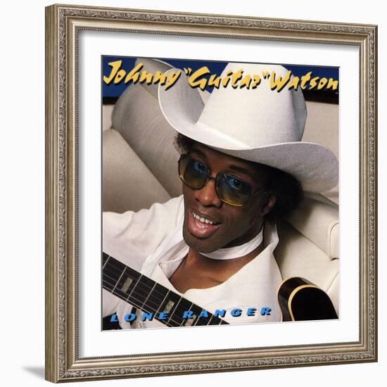 Johnny "Guitar" Watson - Lone Ranger-null-Framed Art Print