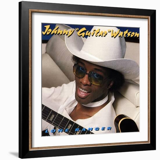 Johnny "Guitar" Watson - Lone Ranger-null-Framed Art Print