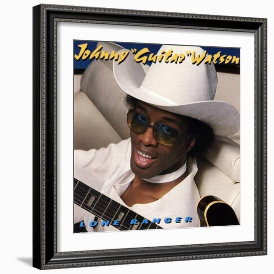 Johnny "Guitar" Watson - Lone Ranger-null-Framed Art Print