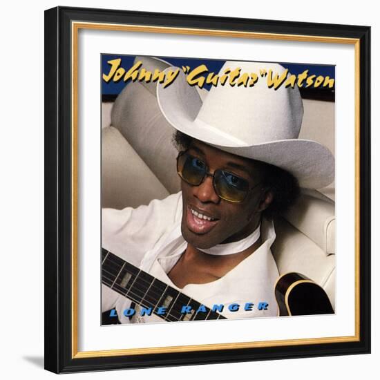 Johnny "Guitar" Watson - Lone Ranger-null-Framed Art Print