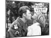 Johnny Hallyday Kissing Sylvie Vartan-DR-Mounted Photographic Print