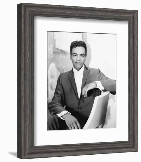 Johnny Mathis-null-Framed Photo