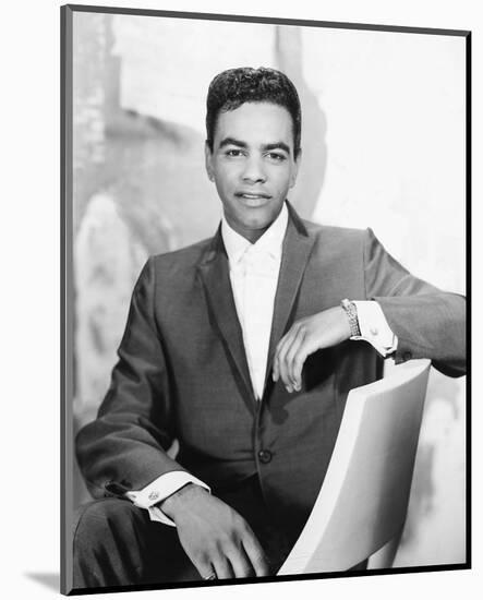 Johnny Mathis-null-Mounted Photo