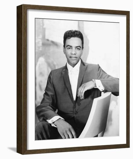 Johnny Mathis-null-Framed Photo