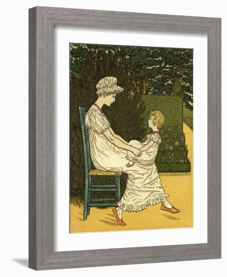 Johnny shall have a-Kate Greenaway-Framed Giclee Print