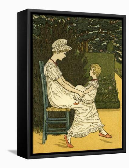 Johnny shall have a-Kate Greenaway-Framed Premier Image Canvas