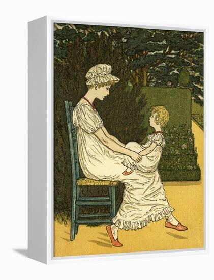 Johnny shall have a-Kate Greenaway-Framed Premier Image Canvas