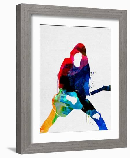 Johnny Watercolor-Lora Feldman-Framed Art Print