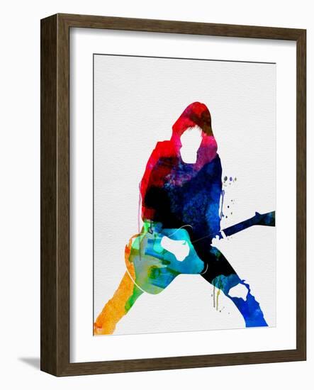 Johnny Watercolor-Lora Feldman-Framed Art Print