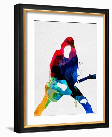 Johnny Watercolor-Lora Feldman-Framed Art Print