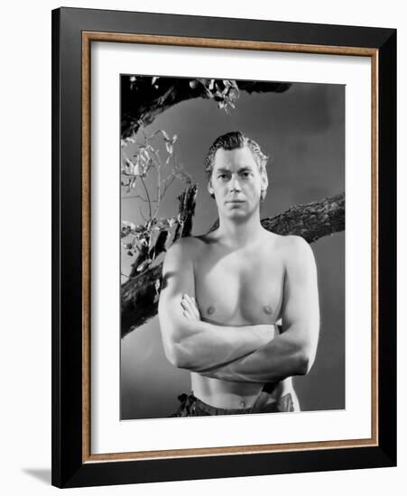 Johnny Weissmuller-null-Framed Photo