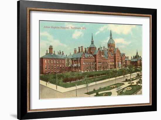 Johns Hopkins Hospital, Baltimore, Maryland-null-Framed Art Print