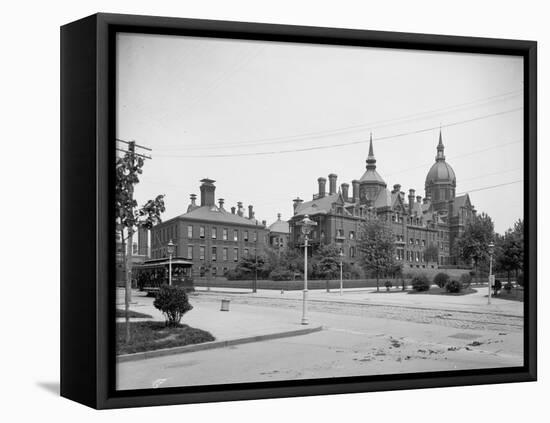 Johns Hopkins Hospital, Baltimore, Md., C.1903-null-Framed Premier Image Canvas