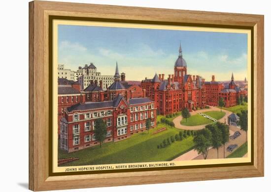 Johns Hopkins Hospital, Baltimore-null-Framed Stretched Canvas