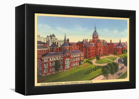 Johns Hopkins Hospital, Baltimore-null-Framed Stretched Canvas