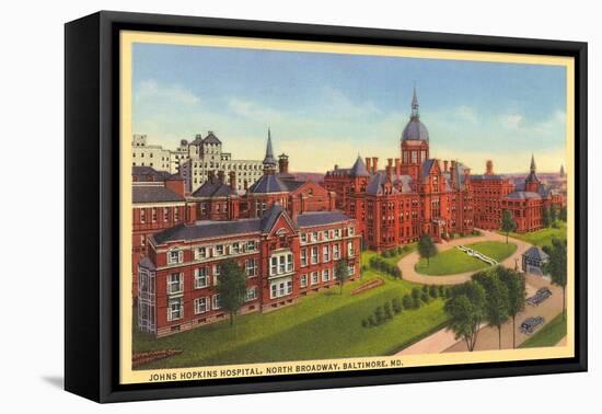 Johns Hopkins Hospital, Baltimore-null-Framed Stretched Canvas