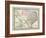 Johnson's Map of Texas-Johnson-Framed Art Print