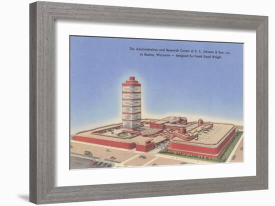 Johnson Wax Building, Racine, Wisconsin-null-Framed Art Print