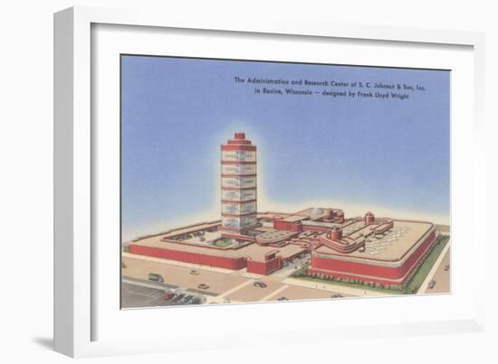 Johnson Wax Building, Racine, Wisconsin-null-Framed Art Print