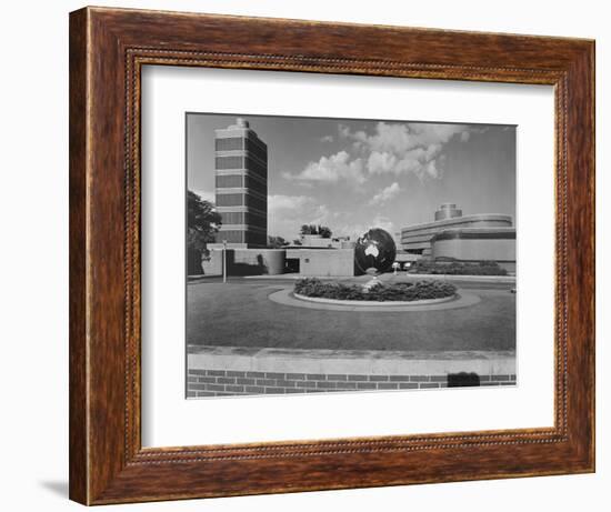 Johnson Wax Building-Frank Lloyd Wright-Framed Photographic Print