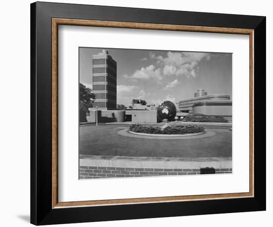 Johnson Wax Building-Frank Lloyd Wright-Framed Photographic Print