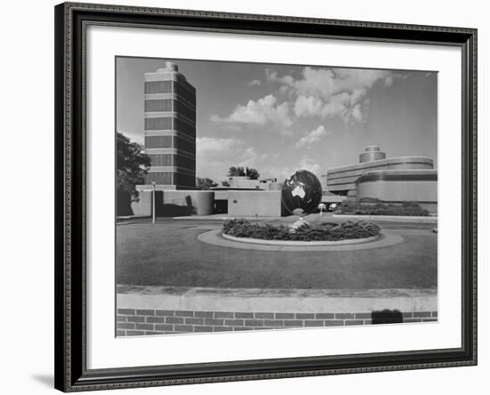 Johnson Wax Building-Frank Lloyd Wright-Framed Photographic Print