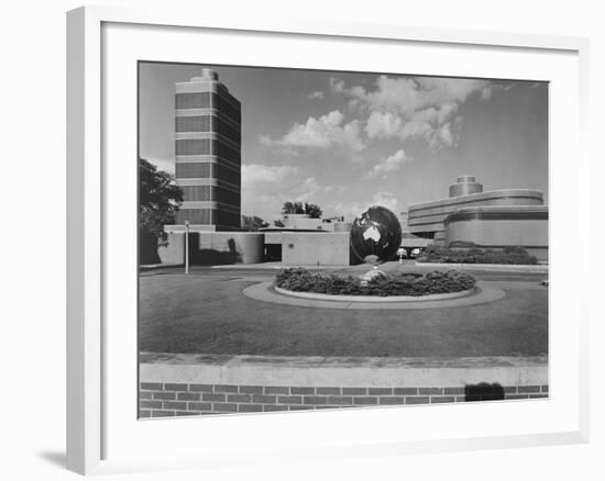 Johnson Wax Building-Frank Lloyd Wright-Framed Photographic Print