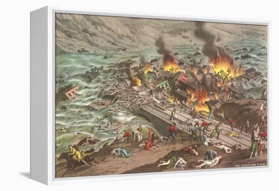 Johnstown Flood-null-Framed Stretched Canvas