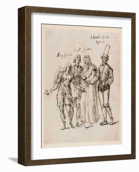 Johphiel, Merefool, Skelton and Scogan, C.1625-Inigo Jones-Framed Giclee Print