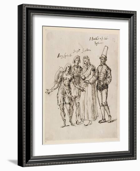 Johphiel, Merefool, Skelton and Scogan, C.1625-Inigo Jones-Framed Giclee Print