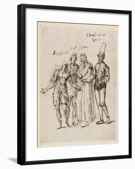 Johphiel, Merefool, Skelton and Scogan, C.1625-Inigo Jones-Framed Giclee Print