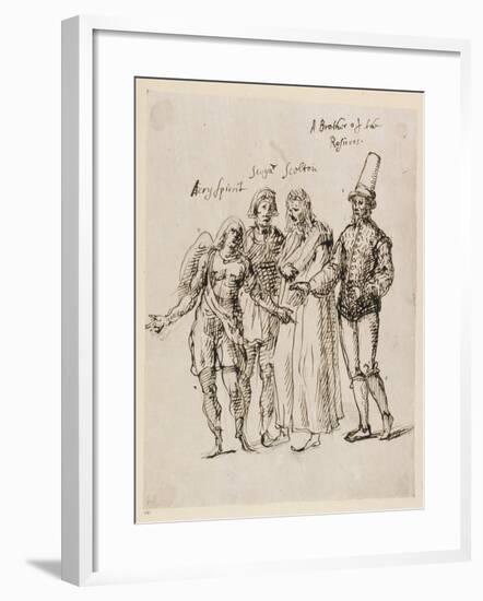 Johphiel, Merefool, Skelton and Scogan, C.1625-Inigo Jones-Framed Giclee Print