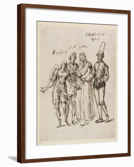 Johphiel, Merefool, Skelton and Scogan, C.1625-Inigo Jones-Framed Giclee Print