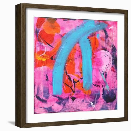 Joie De Vivre, 2018 (Acrylic on Canvas)-Angie Kenber-Framed Giclee Print