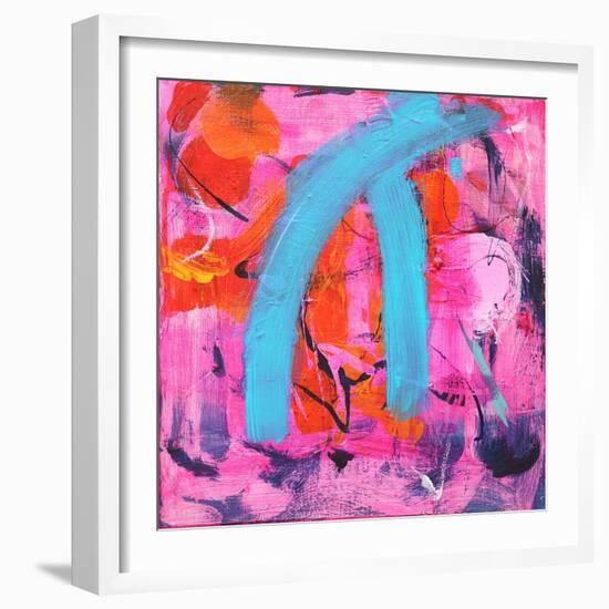 Joie De Vivre, 2018 (Acrylic on Canvas)-Angie Kenber-Framed Giclee Print