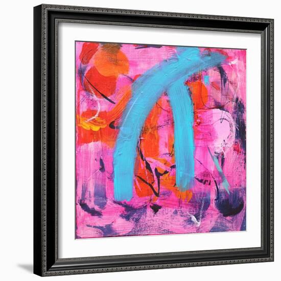 Joie De Vivre, 2018 (Acrylic on Canvas)-Angie Kenber-Framed Giclee Print