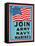 Join Army Navy Marines-null-Framed Premier Image Canvas