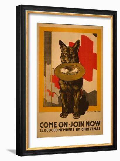 Join Now-null-Framed Art Print