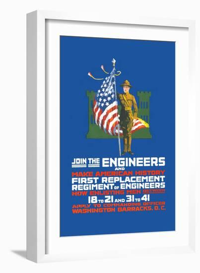 Join the Engineers-Schutte-Framed Art Print