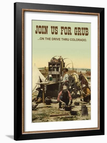 Join Us For Grub-Wilbur Pierce-Framed Art Print