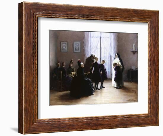 Joining the Convent-Jeanne Rongier-Framed Giclee Print
