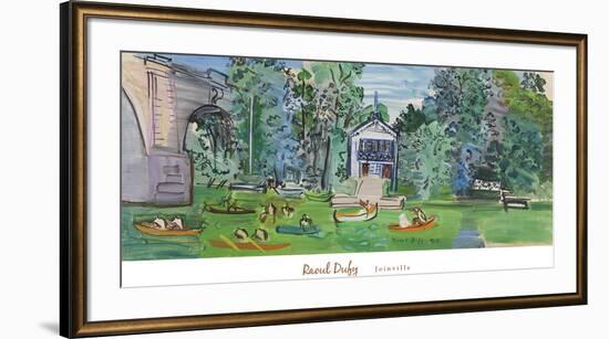 Joinville, 1938-Raoul Dufy-Framed Art Print