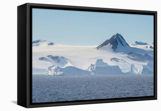 Joinville island, Weddell, Sea, Antarctica, Polar Regions-Michael Runkel-Framed Premier Image Canvas