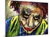 Joker Dripped001-Rock Demarco-Mounted Giclee Print