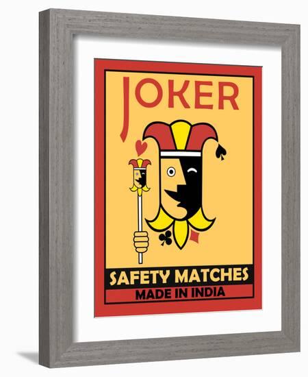 Joker Matches-Mark Rogan-Framed Art Print
