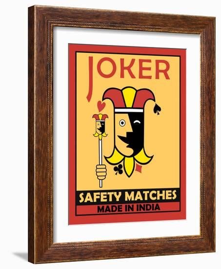 Joker Matches-Mark Rogan-Framed Art Print